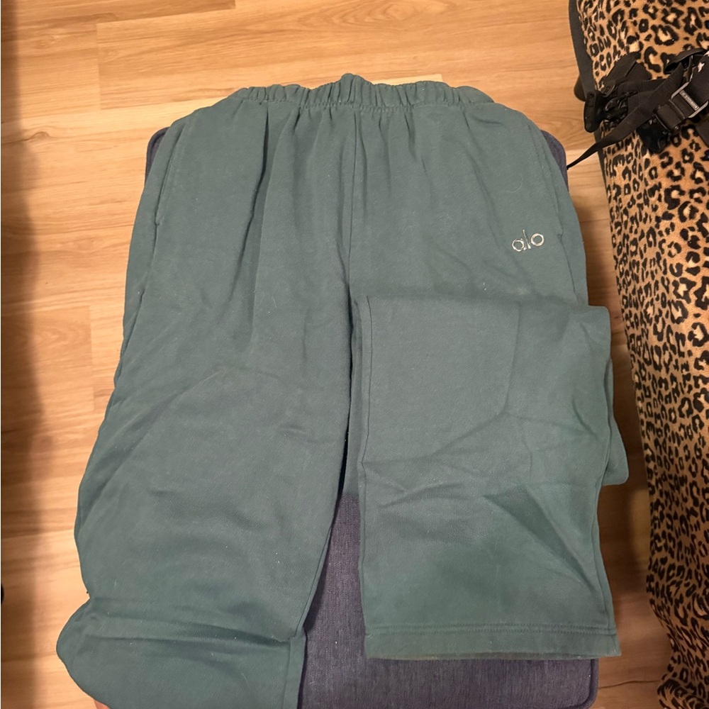 ALO Yoga Teal Lounge Pants